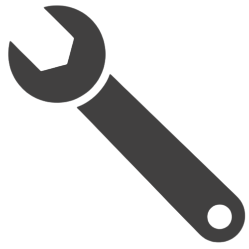 Icono llave hexagonal para armado rapido